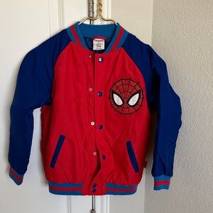 Disney Red and Blue Spider-Man Kids Jacket